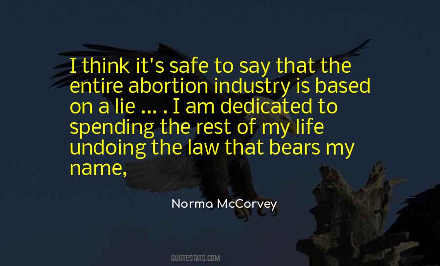 Norma McCorvey Quotes #1305811