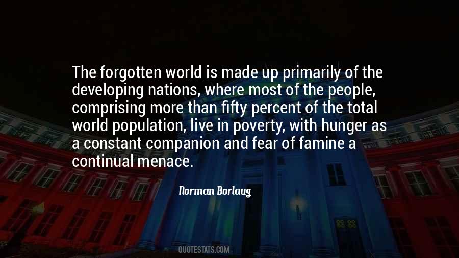 Norman Borlaug Quotes #38806