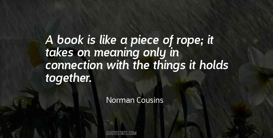 Norman Cousins Quotes #880041