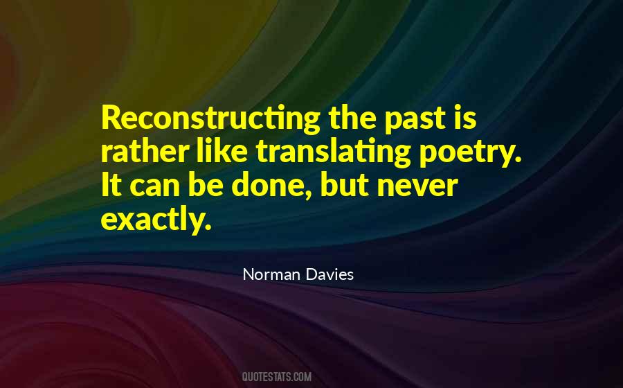 Norman Davies Quotes #950317