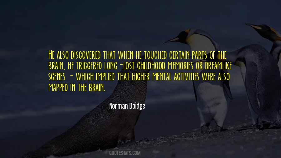 Norman Doidge Quotes #1108279