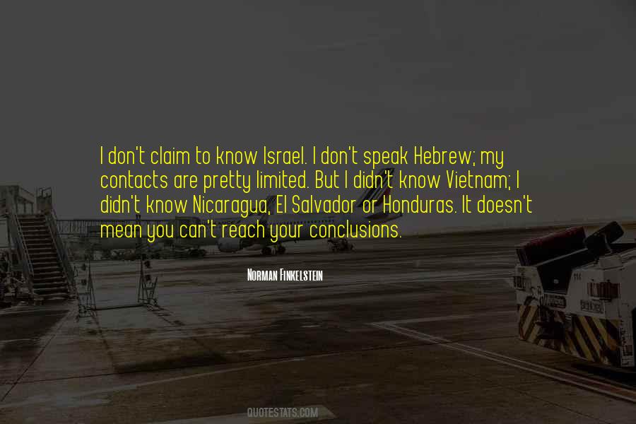 Norman Finkelstein Quotes #91325