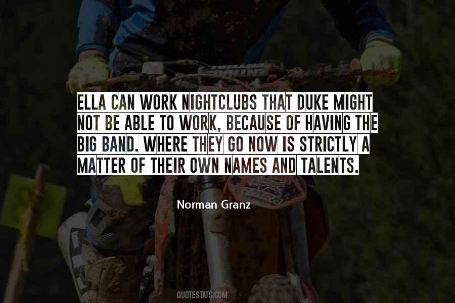 Norman Granz Quotes #1421638