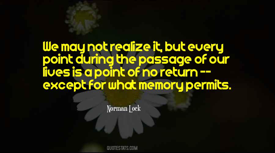 Norman Lock Quotes #1128432