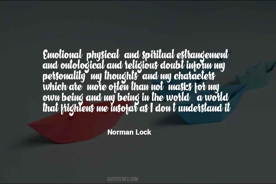 Norman Lock Quotes #1157623