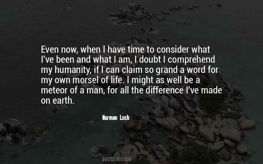 Norman Lock Quotes #1208365