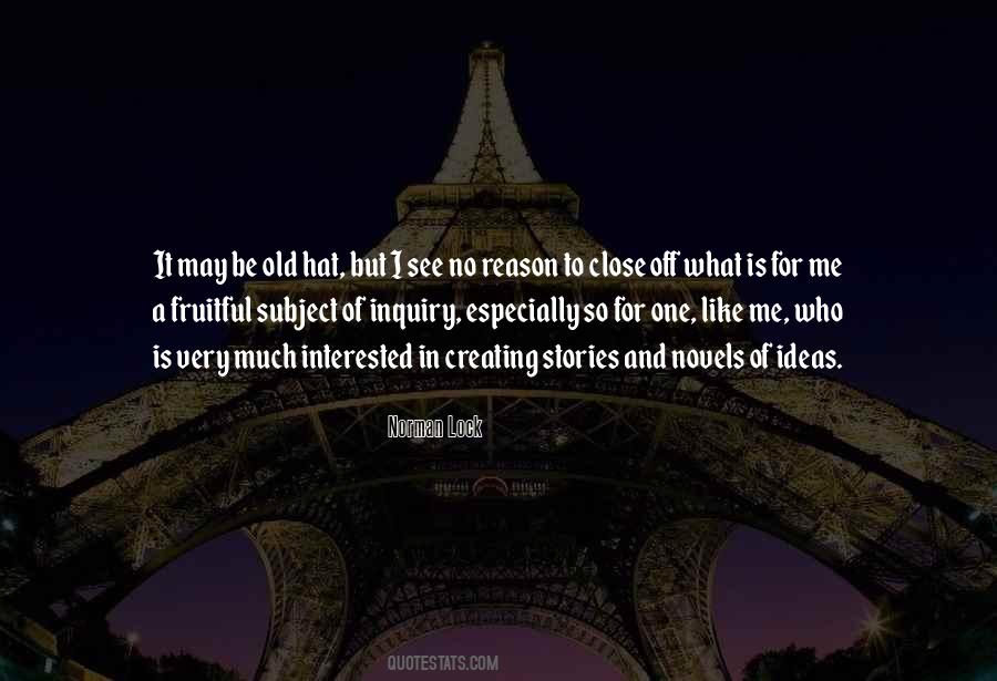 Norman Lock Quotes #1316709