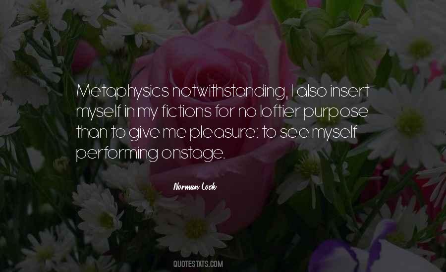 Norman Lock Quotes #211255