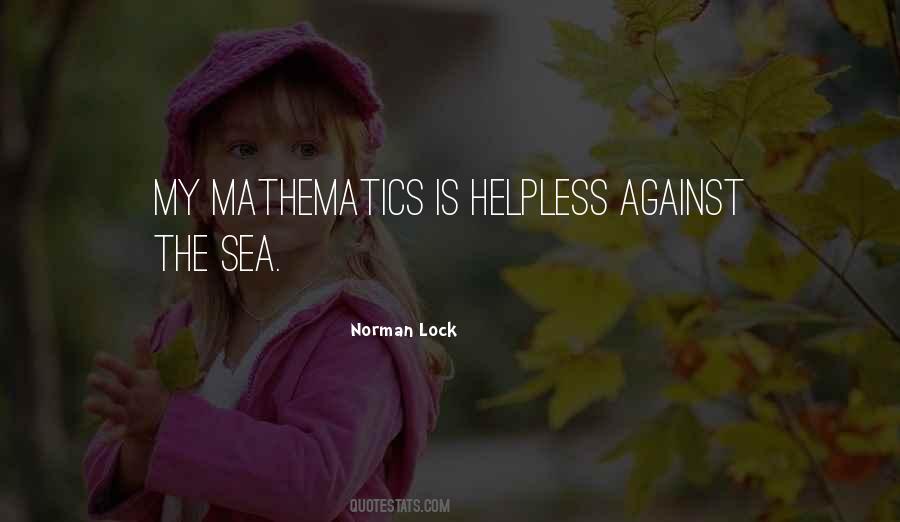 Norman Lock Quotes #456279