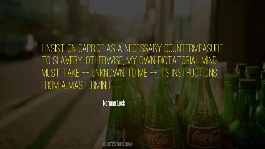 Norman Lock Quotes #521008