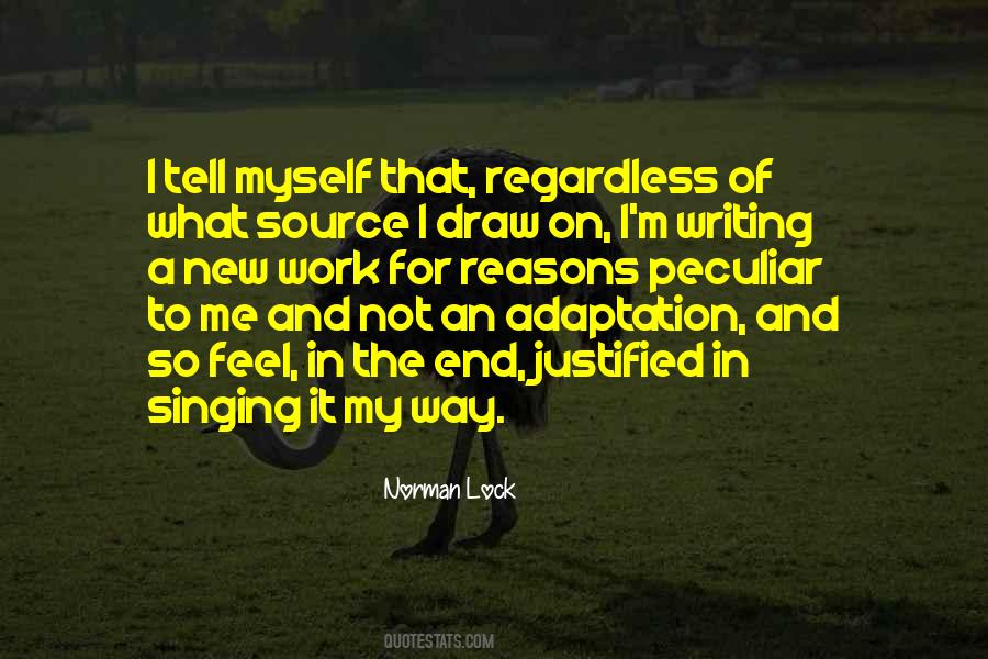 Norman Lock Quotes #711380
