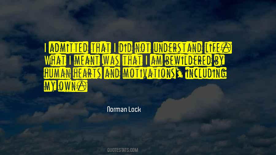 Norman Lock Quotes #910488