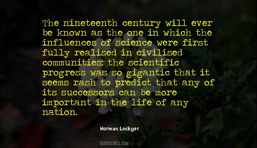 Norman Lockyer Quotes #716467