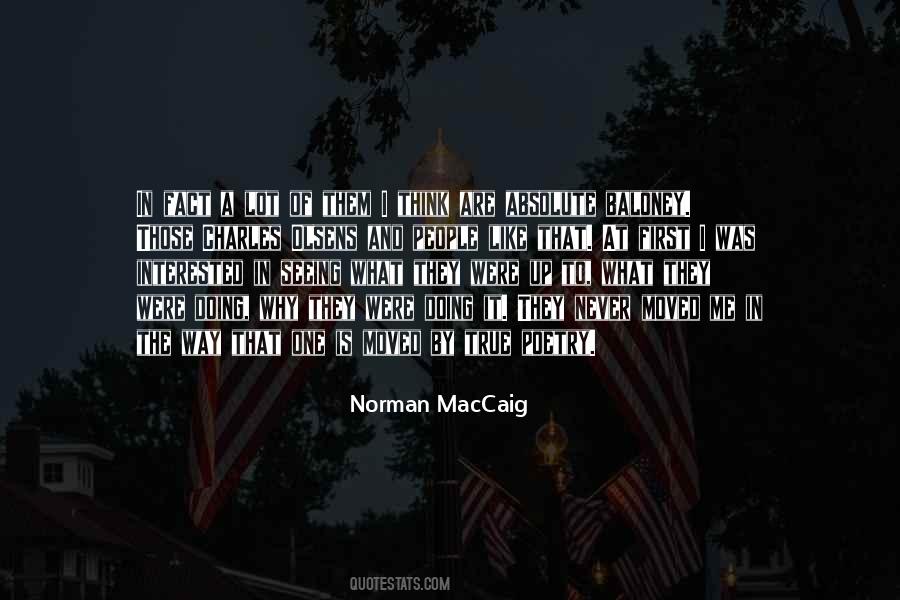 Norman MacCaig Quotes #1379413