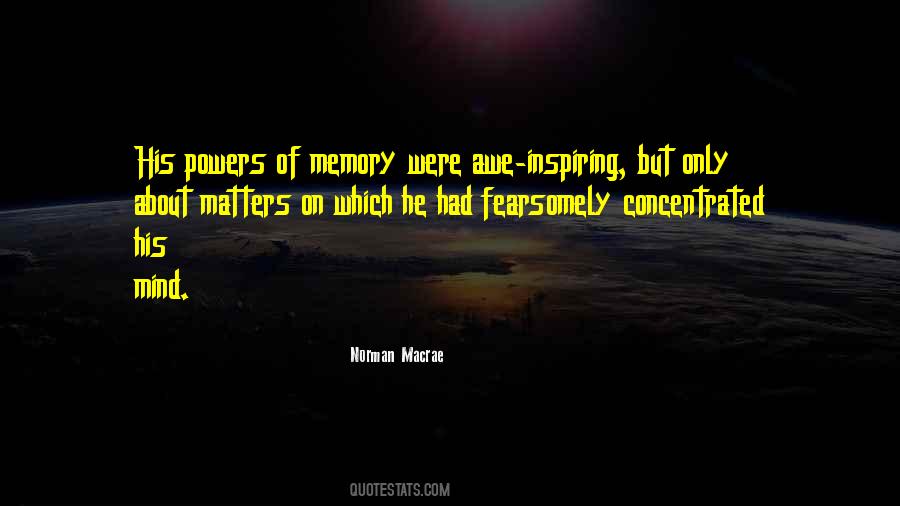 Norman Macrae Quotes #961730