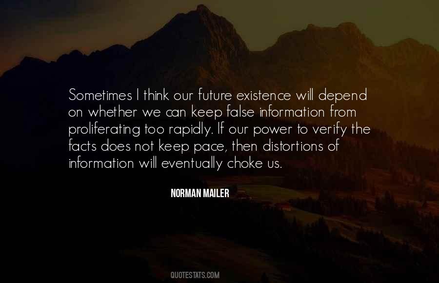 Norman Mailer Quotes #1075084