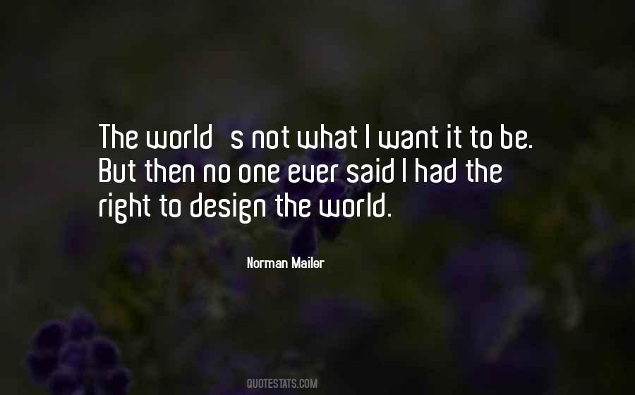 Norman Mailer Quotes #1692212