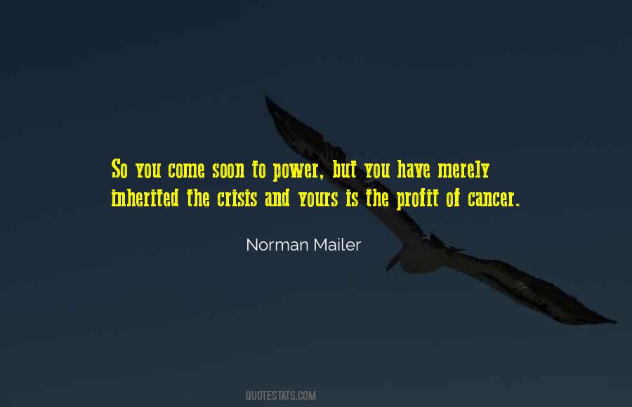 Norman Mailer Quotes #1704845