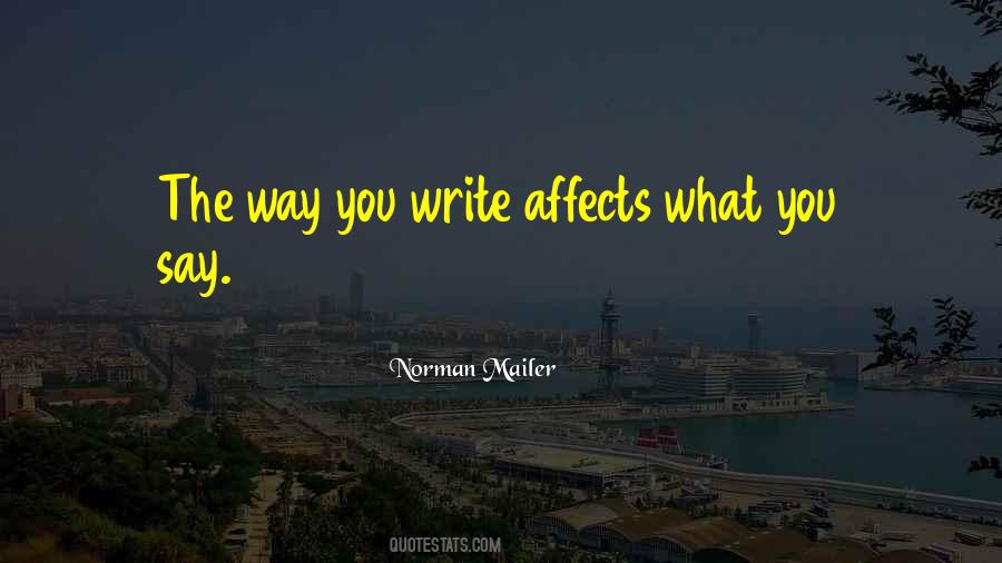 Norman Mailer Quotes #844307