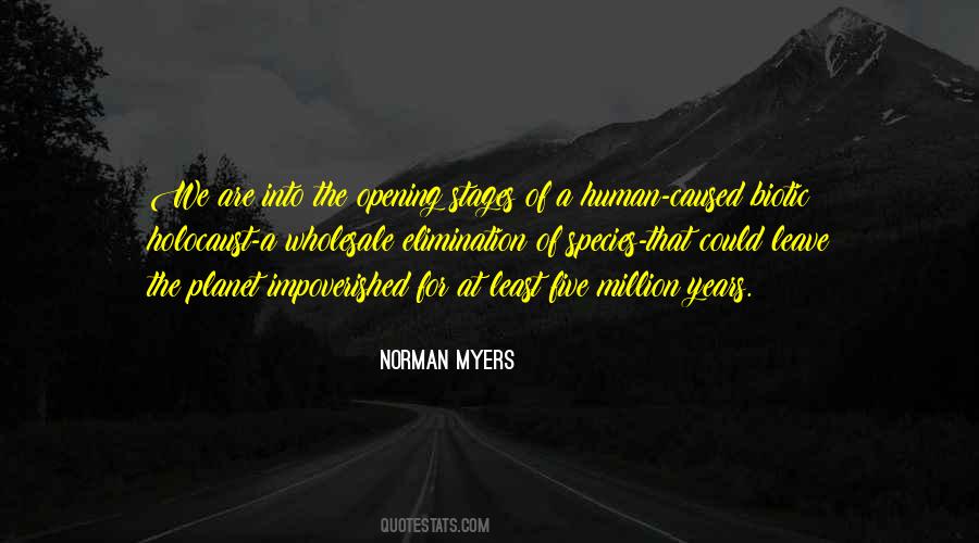 Norman Myers Quotes #1204400