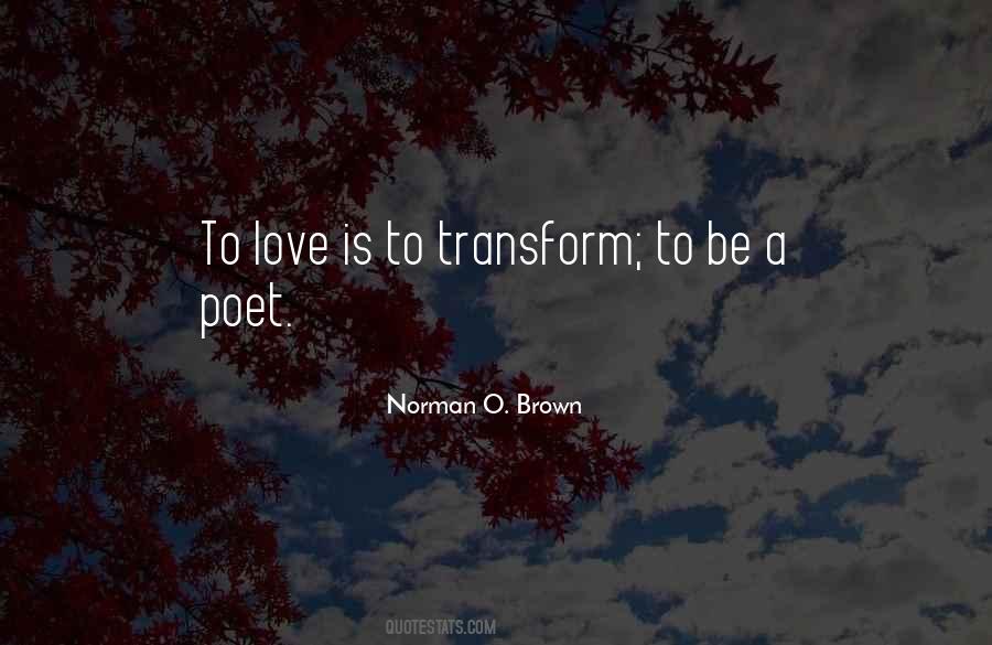 Norman O. Brown Quotes #1542447