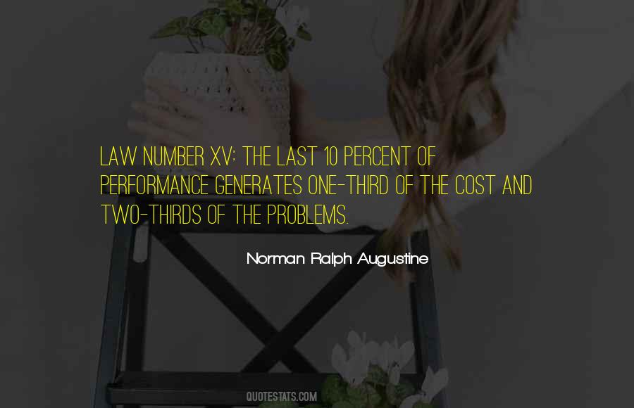 Norman Ralph Augustine Quotes #135933