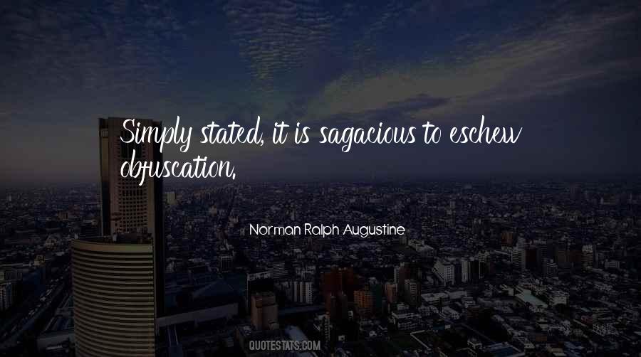 Norman Ralph Augustine Quotes #867480