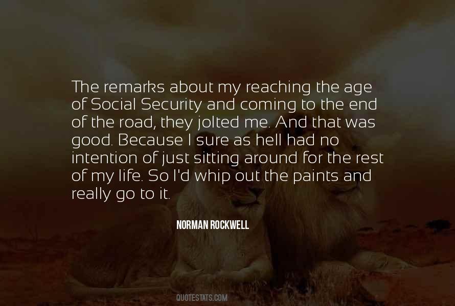 Norman Rockwell Quotes #952414