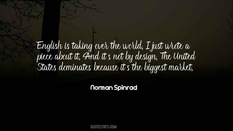 Norman Spinrad Quotes #1854792