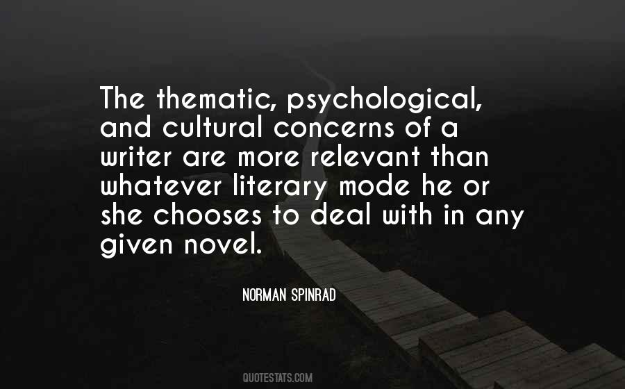 Norman Spinrad Quotes #252328