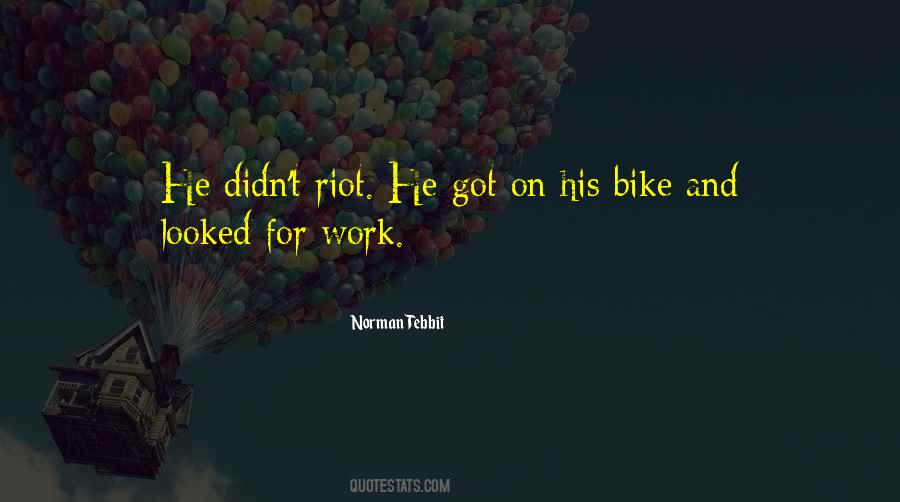 Norman Tebbit Quotes #349358