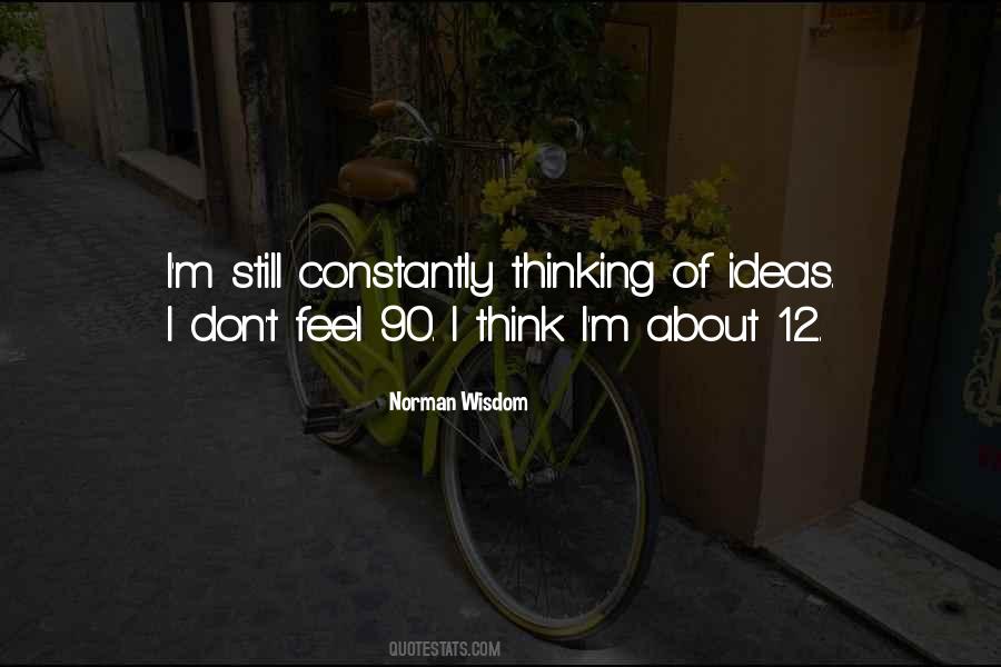 Norman Wisdom Quotes #147970