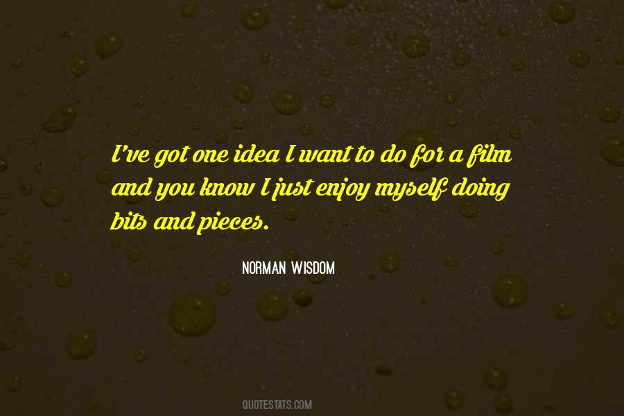 Norman Wisdom Quotes #961275