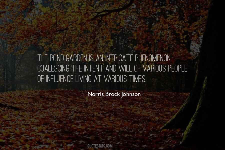 Norris Brock Johnson Quotes #1439638