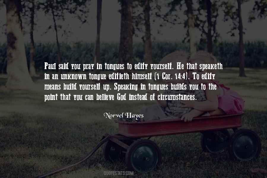 Norvel Hayes Quotes #1337203