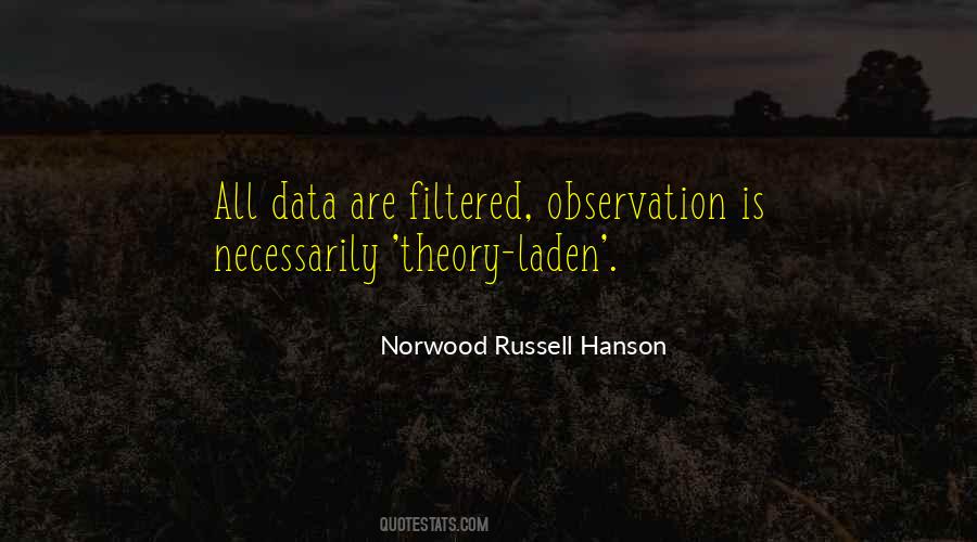 Norwood Russell Hanson Quotes #616758