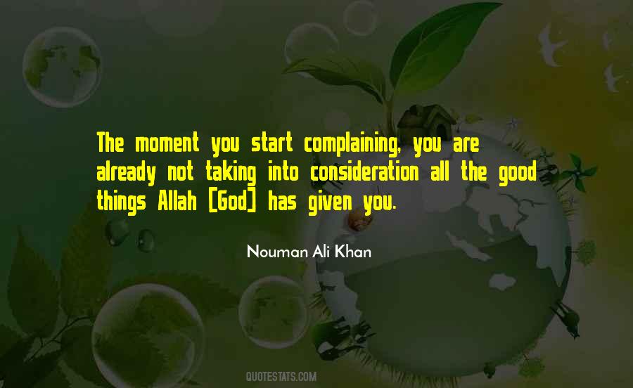 Nouman Ali Khan Quotes #1164968