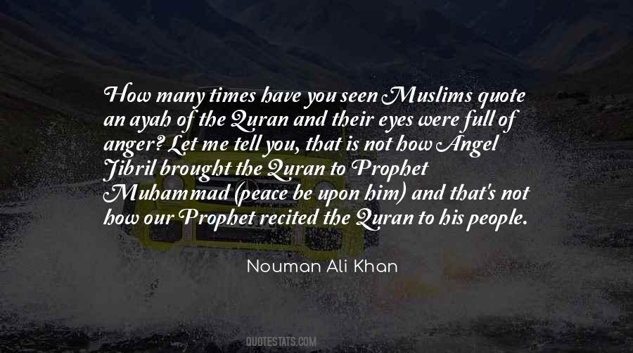 Nouman Ali Khan Quotes #1734409