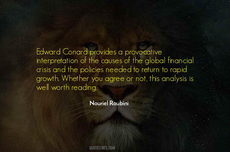 Nouriel Roubini Quotes #1535931