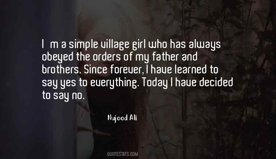 Nujood Ali Quotes #1052699