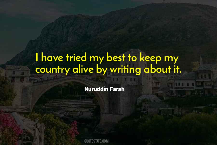 Nuruddin Farah Quotes #1516528