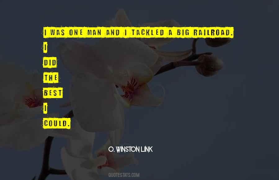 O. Winston Link Quotes #570459
