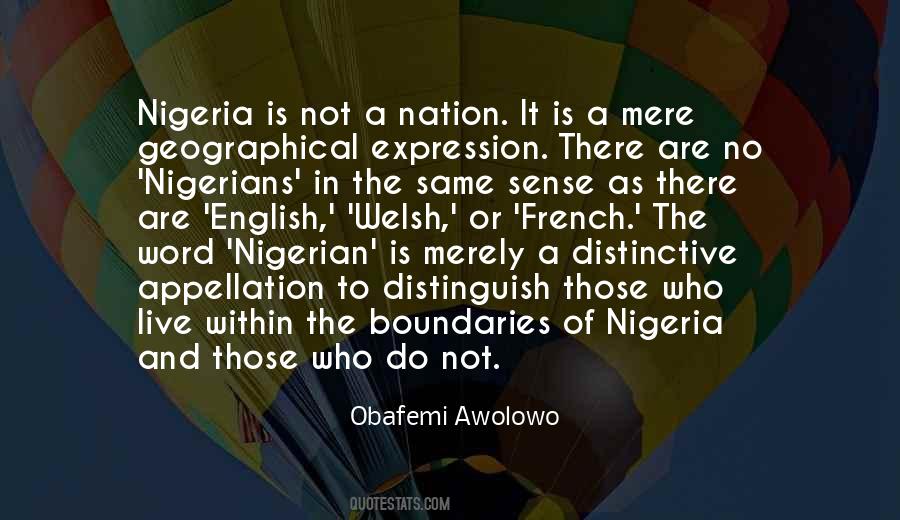 Obafemi Awolowo Quotes #1404800