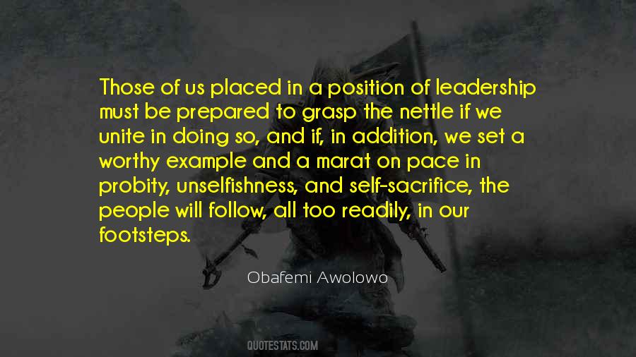 Obafemi Awolowo Quotes #152683