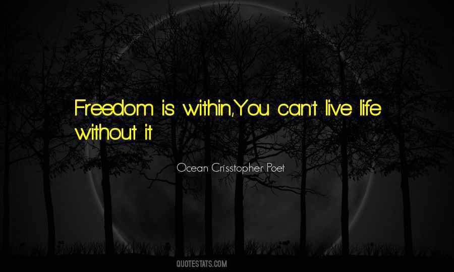 Ocean Crisstopher Poet Quotes #159057 Ocean Crisstopher Poet Quotes #159057