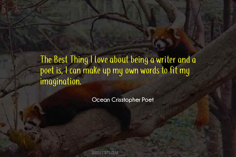 Ocean Crisstopher Poet Quotes #979477 Ocean Crisstopher Poet Quotes #979477
