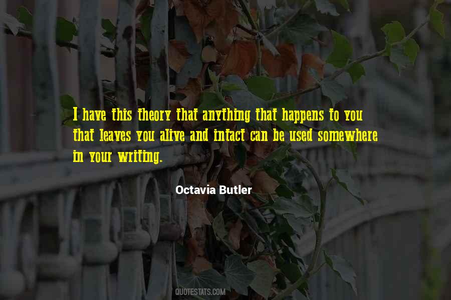 Octavia Butler Quotes #244050