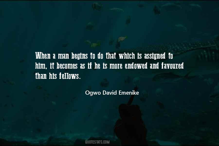 Ogwo David Emenike Quotes #1249787
