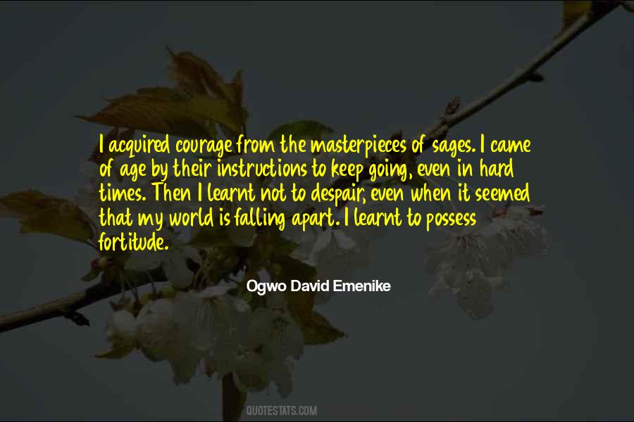 Ogwo David Emenike Quotes #1480482