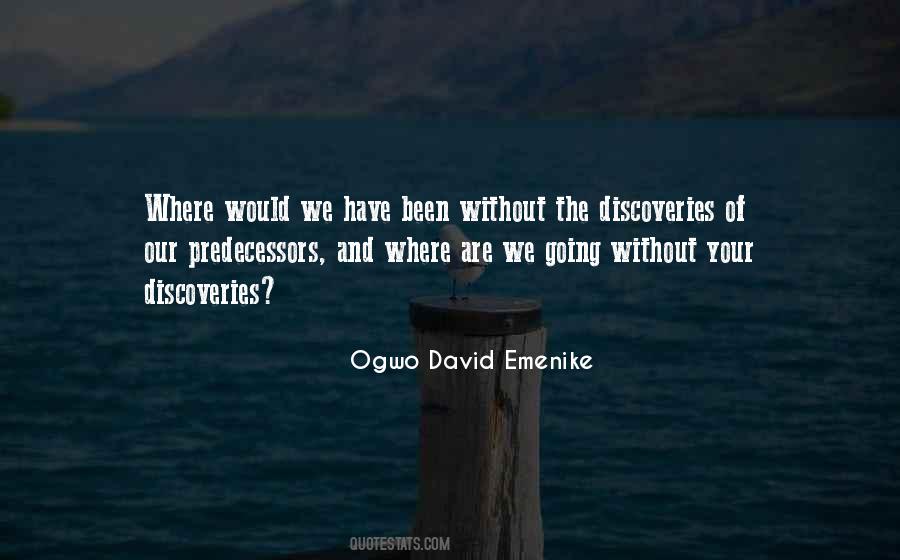 Ogwo David Emenike Quotes #34413